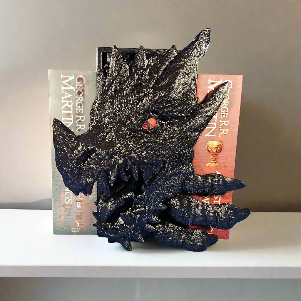 Book Nook Dragon Head