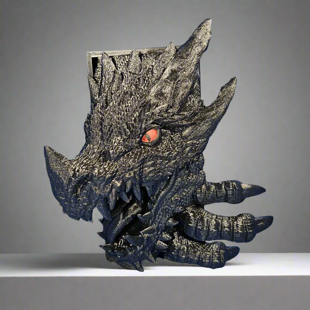 Book Nook Dragon Head