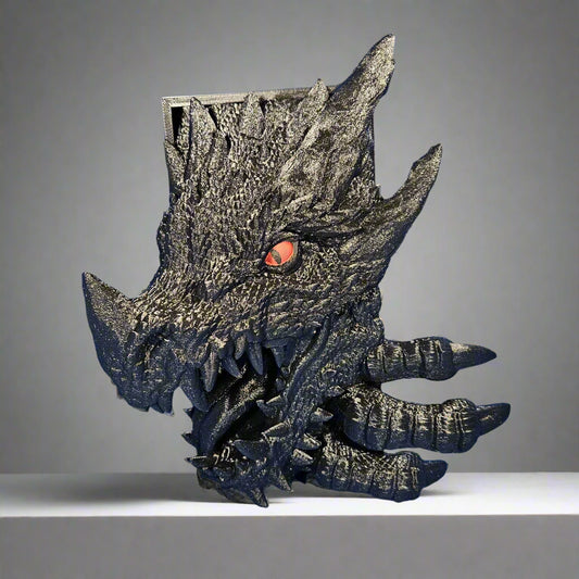 Book Nook Dragon Head